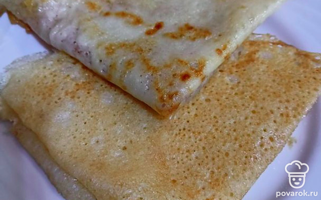 Блинчики идеал — Рецепт с фото