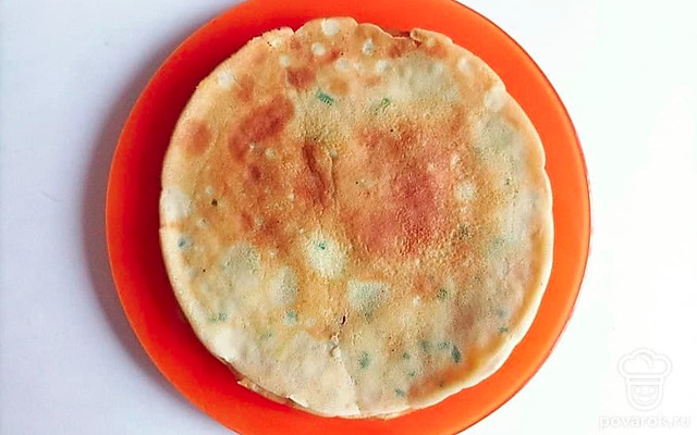 Вкуснейшие луковые блинчики — Рецепт с фото