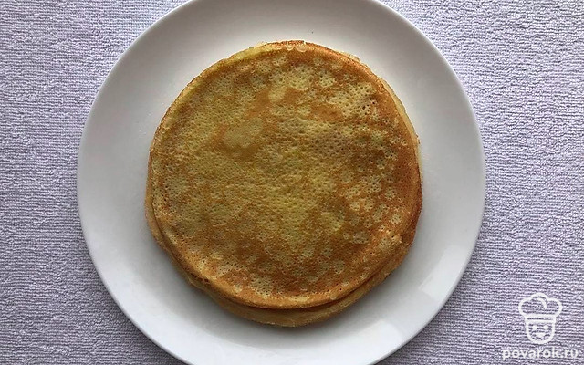 Вкуснейшие яичные блинчики — Рецепт с фото