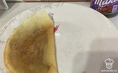 Накрываем второй половинкой.