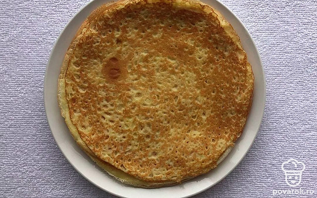 Изумительные тонкие блины — Рецепт с фото