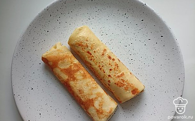 Блины подовать горячими. 