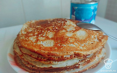 Подавайте с любимым топпингом, мы предпочитаем сгущенное молоко или сметану.