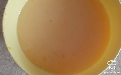 Смешать все составляющие.