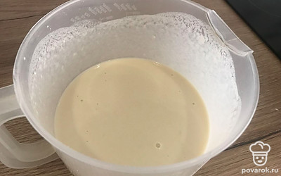 Тесто получается вот таким.