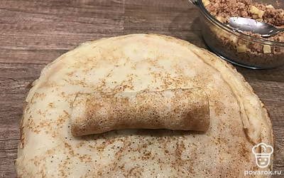 И заверните его в трубочку.