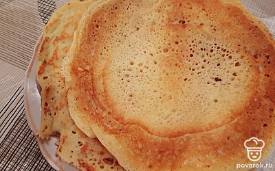 Подавать можно с джемом и сгущенкой к чаю.