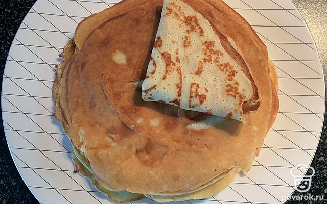 Гурьевское блины — Рецепт с фото