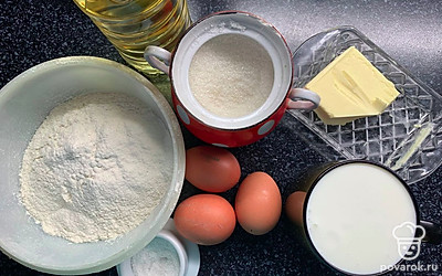 Подготавливаем все ингредиенты.