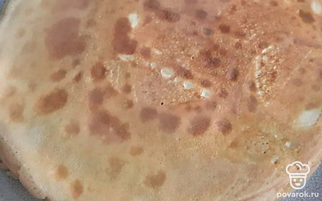 Тонкие блинчики для любой начинки — Рецепт с фото