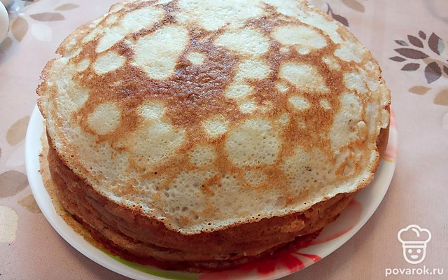 Блины с кабачком — Рецепт с фото