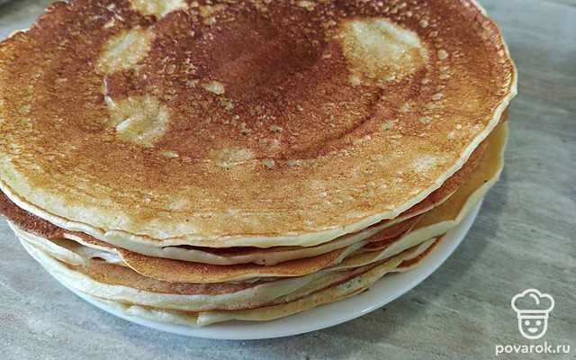 Блины на кефире — Рецепт с фото