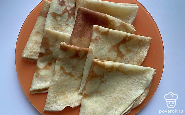 Блинчики на молоке — Рецепт с фото