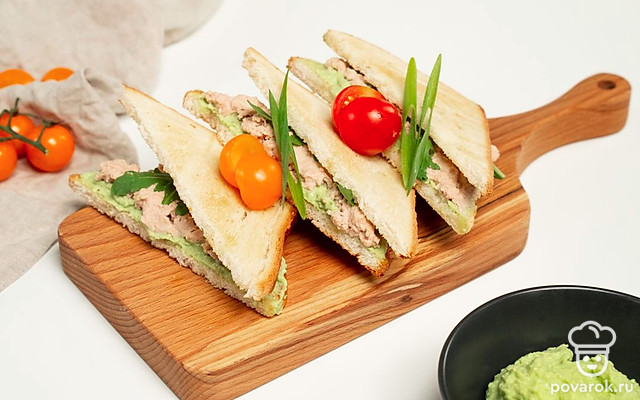 Тост с руколой — Рецепт с фото