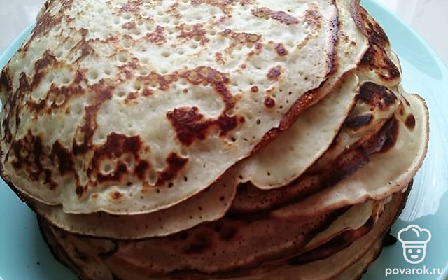 Блинчики быстрые — Рецепт с фото