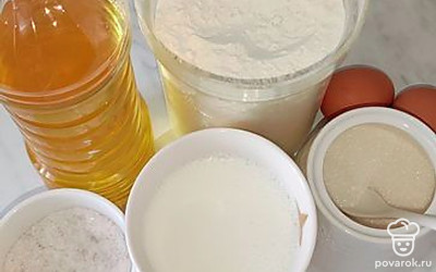 Подготовьте все ингредиенты.