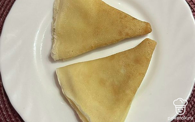 Блинчики ажурные со сгущенкой — Рецепт с фото