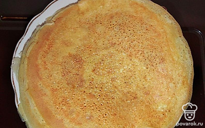 Блинчики на кефирной закваске — Рецепт с фото