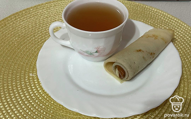 Блинчики с вареной сгущенкой «Солнышко» — Рецепт с фото