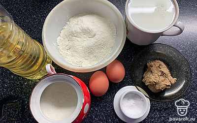 Подготовим продукты.