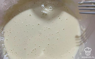 Еще раз на протяжении пары минут перемешивайте получившуюся массу.