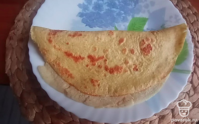 Овсяноблин готов. 