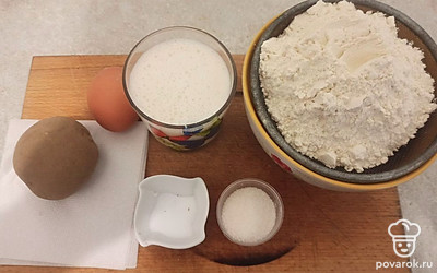 Подготовьте все ингредиенты.