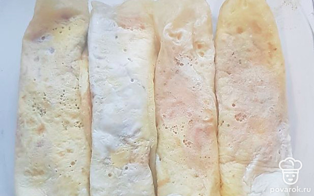 Заравшан – яичный блинчик с мясной начинкой — Рецепт с фото