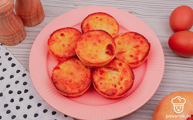 Маффины с лососем и тыквой — Рецепт с фото