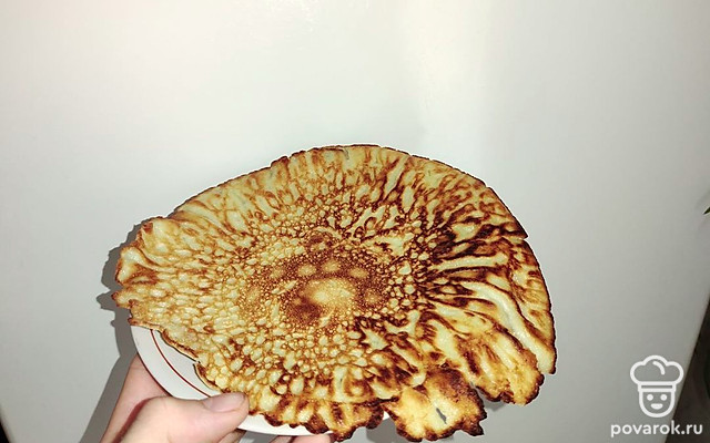 Утренние блинчики на молоке — Рецепт с фото