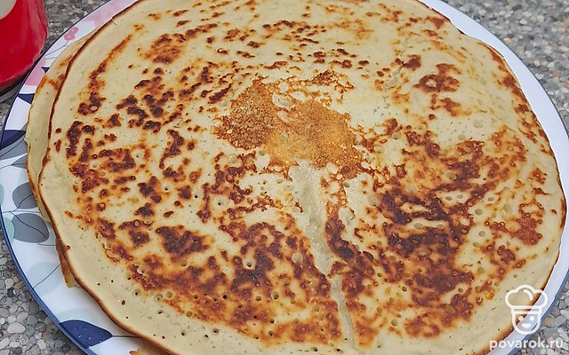 Завтрак «Блинушки-простушки» — Рецепт с фото