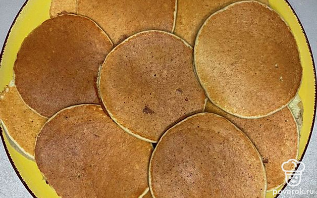 Банановые блинчики на раз-два-три — Рецепт с фото