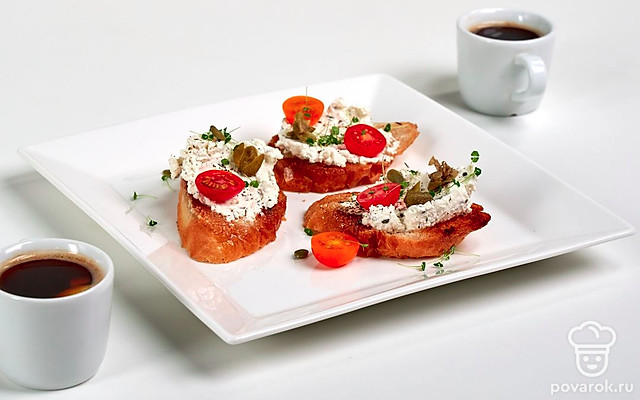 Тост с сушеными травами — Рецепт с фото