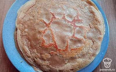 Блинчики готовы. 