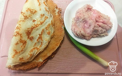 Подготовьте все ингредиенты.