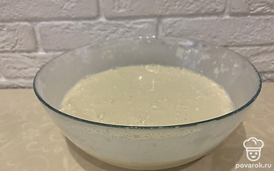 Взбить миксером или веничком до однородной массы.