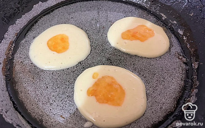 По тесту распределите джем из мешочка. 