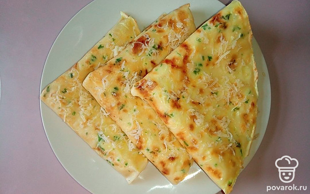 Блинчики из кабачка с зеленью — Рецепт с фото