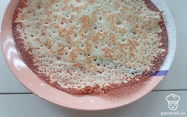 Тонкие блины на молоке — Рецепт с фото