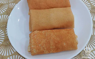 Подайте блины к чаю. 