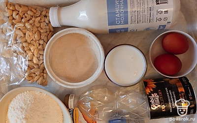 Подготовьте все необходимые продукты.