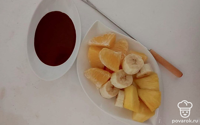 Легкое фондю с медом — Рецепт с фото