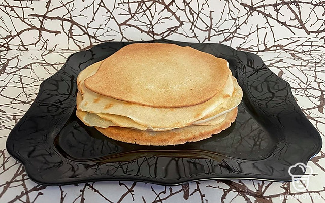 Сладкие блинчики на рисовой муке — Рецепт с фото