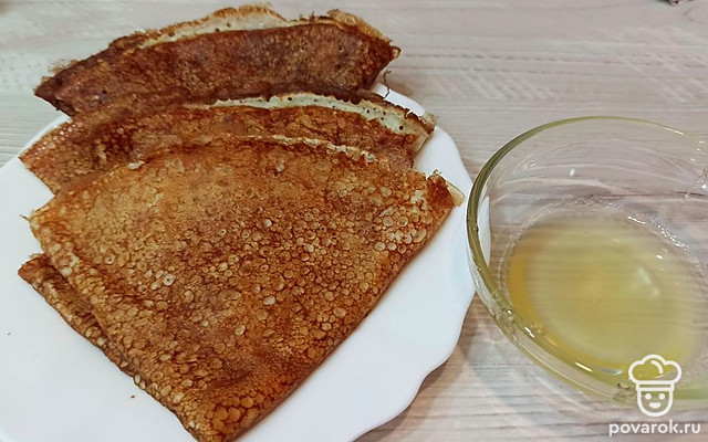 Блины со сгущенкой — Рецепт с фото