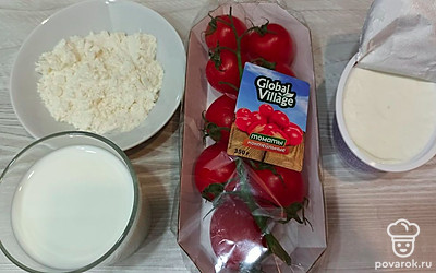 Подготовьте все ингредиенты.