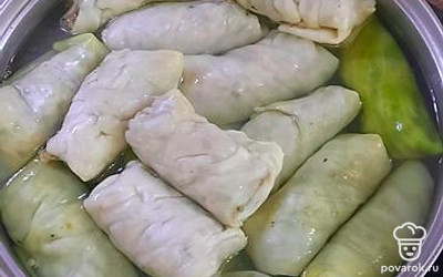 Залить горячей водой.