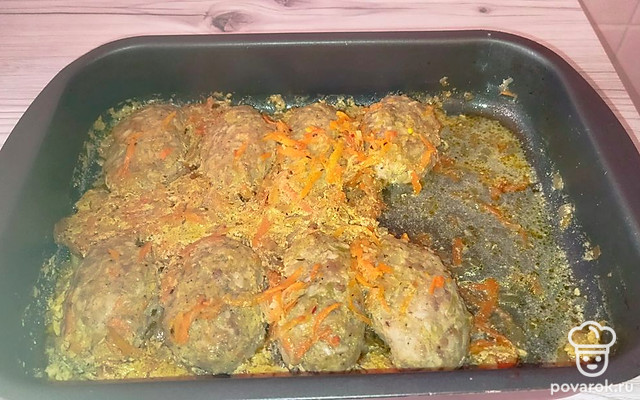 Ленивые голубцы с овощами и специями в духовке — Рецепт с фото