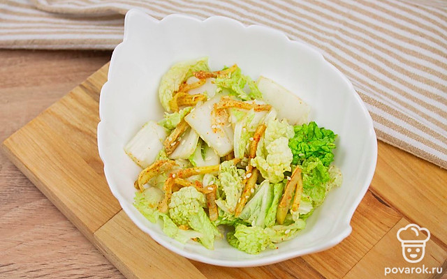 Кимчи на скорую руку — Рецепт с фото