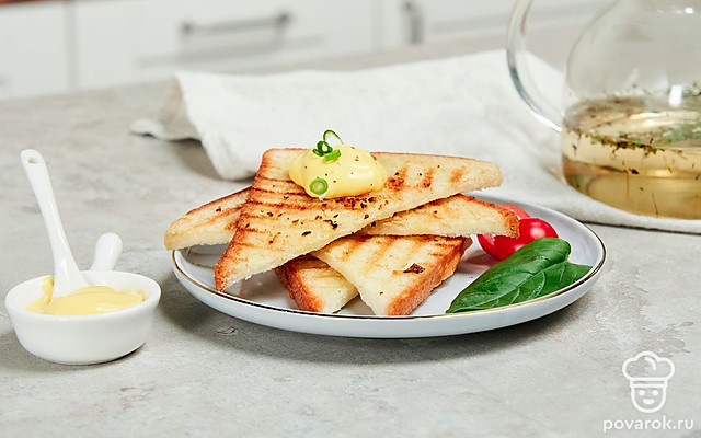 Тост на огне — Рецепт с фото