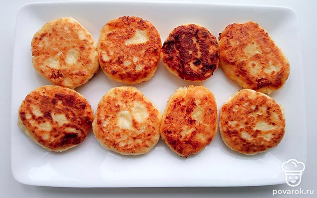 Домашние сырники с содой — Рецепт с фото